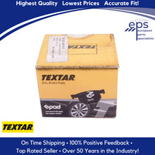 Load image into Gallery viewer, 98-11 Mercedes C CLK E SLK Rear Brake Pad Set Textar Ceramic ePad 003 420 52 20
