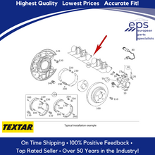 Load image into Gallery viewer, Front Ceramic Brake Pads for Mercedes Textar Premium Quiet Low Dust Factory Stop
