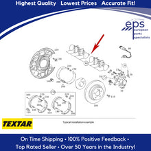 Load image into Gallery viewer, 98-11 Mercedes C CLK E SLK Rear Brake Pad Set Textar Ceramic ePad 003 420 52 20
