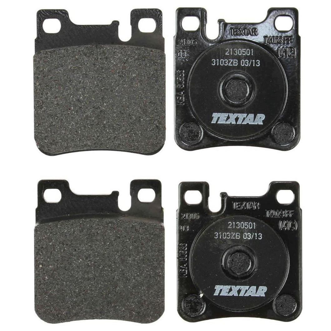 Original Brake Materials Rear Brake Pad Set 1992-04 Mercedes Yellow Box Textar