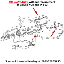 Load image into Gallery viewer, Secondary Air Injection Smog AIR Pump 1990-92 Mercedes 500SL C &amp; M Hydraulics
