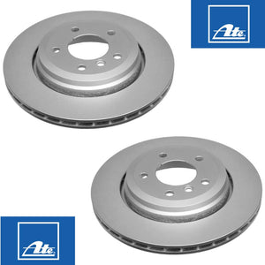 2 X Rear Brake Disc Rotor 2001-06 BMW E46 330i 330Ci 330xi Ate Premium Coated