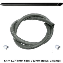Load image into Gallery viewer, Radiator Overflow Tank Breather Hose Kit with Sleeve &amp; Clamps 1973-91 Mercedes
