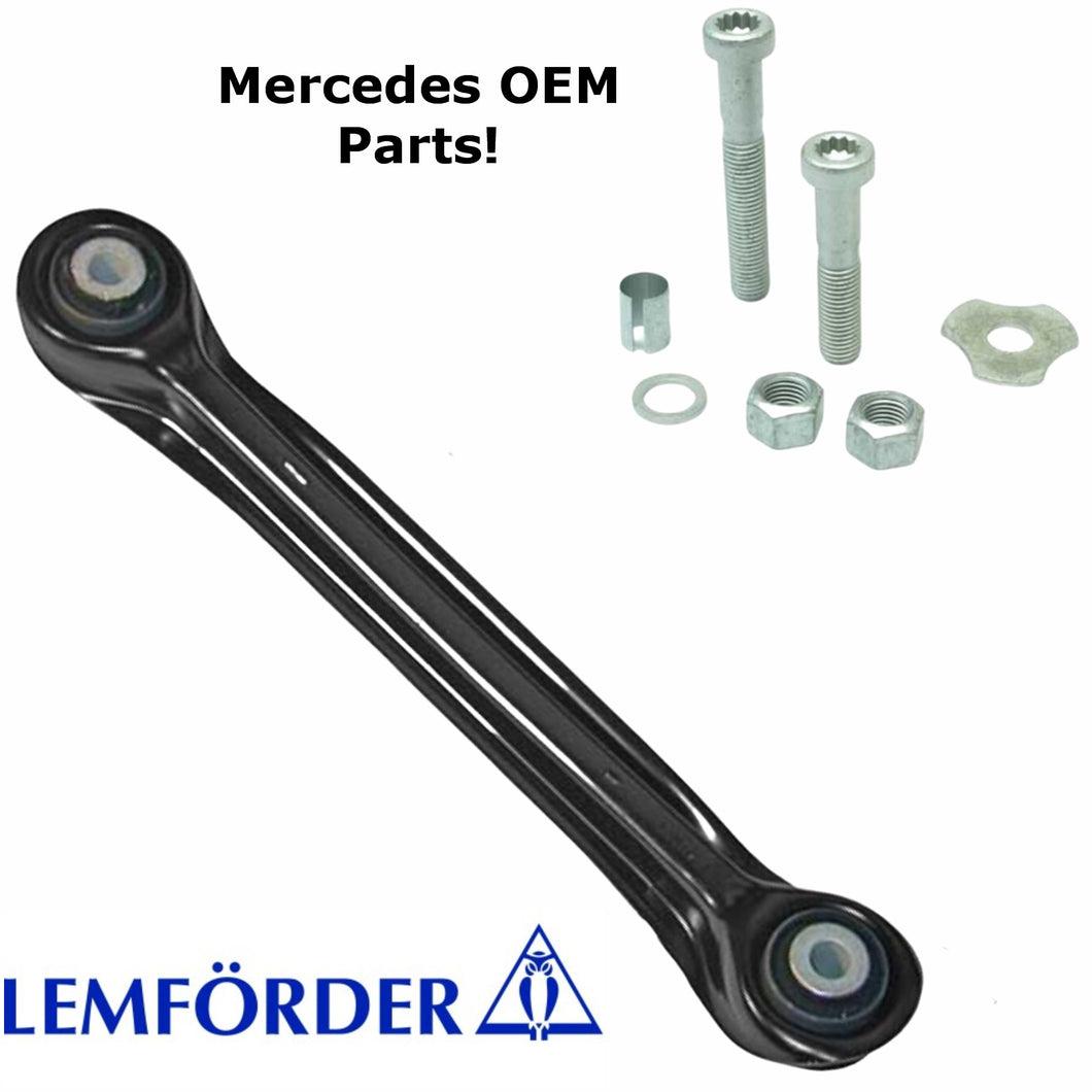 Left or Right Rear Suspension Strut Arm & Bolt Kit 1984-11 Mercedes Lemferder