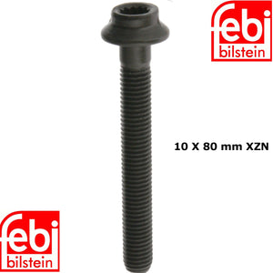 Cylinder Head Stretch Bolt M10 X 80mm XZN Shoulder Bolt 1984-95 Mercedes Diesel