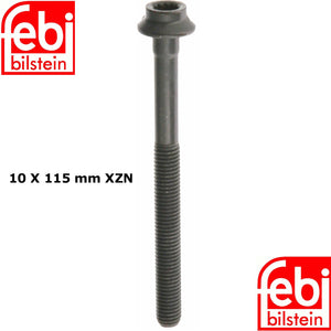 Cylinder Head Stretch Bolt M10 X 115mm XZN Shoulder Bolt 1984-95 Mercedes Diesel