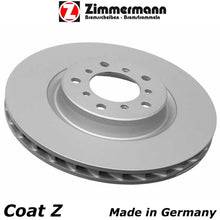 Load image into Gallery viewer, 2001-06 BMW M3 Right Front Brake Disc Rotor Zimmermann 34 11 2 229 529 Germany

