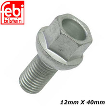 Load image into Gallery viewer, Steel Wheel Lug Bolt 12mm X 40mm X 1.5mm 60- 85 Mercedes Models with Wheel cover
