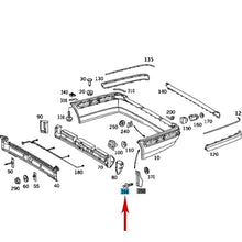 Load image into Gallery viewer, 5 X Febi Fender Body Bumper Floor Headlight Panel Plastic Rivet 1986-24 Mercedes
