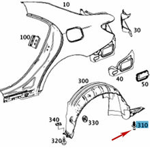 Load image into Gallery viewer, 5 X Febi Fender Body Bumper Floor Headlight Panel Plastic Rivet 1986-24 Mercedes
