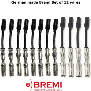 German Spark Plug 12 Wire Set 98-05 M112 V6 C CLK E S SLK 240 280 32 320 350