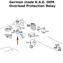 Load image into Gallery viewer, 1993-96 Mercedes W124 W202 Overload Protection Relay E C Class 000 540 67 45
