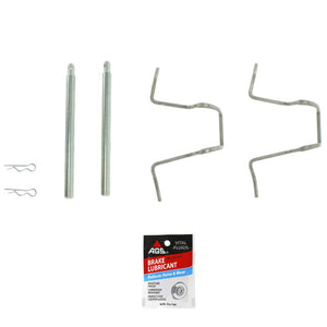 Front Brake Caliper Slide Pin Spring Lube Kit Bendix Calipers 1980-85 Mercedes
