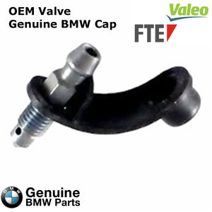 1977-99 BMW 3 5 6 7 8 M Brake Caliper Bleeder Screw with OE Cap 34 11 1 153 197
