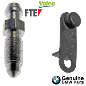 1977-99 BMW 3 5 6 7 8 M Brake Caliper Bleeder Screw with OE Cap 34 11 1 153 197