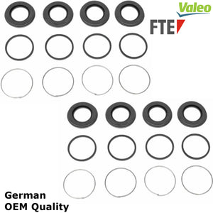L & R Front Caliper Kit Select 1968-88 BMW 2000 3.0 5 6 7 Bavaria M5 M6 FTE
