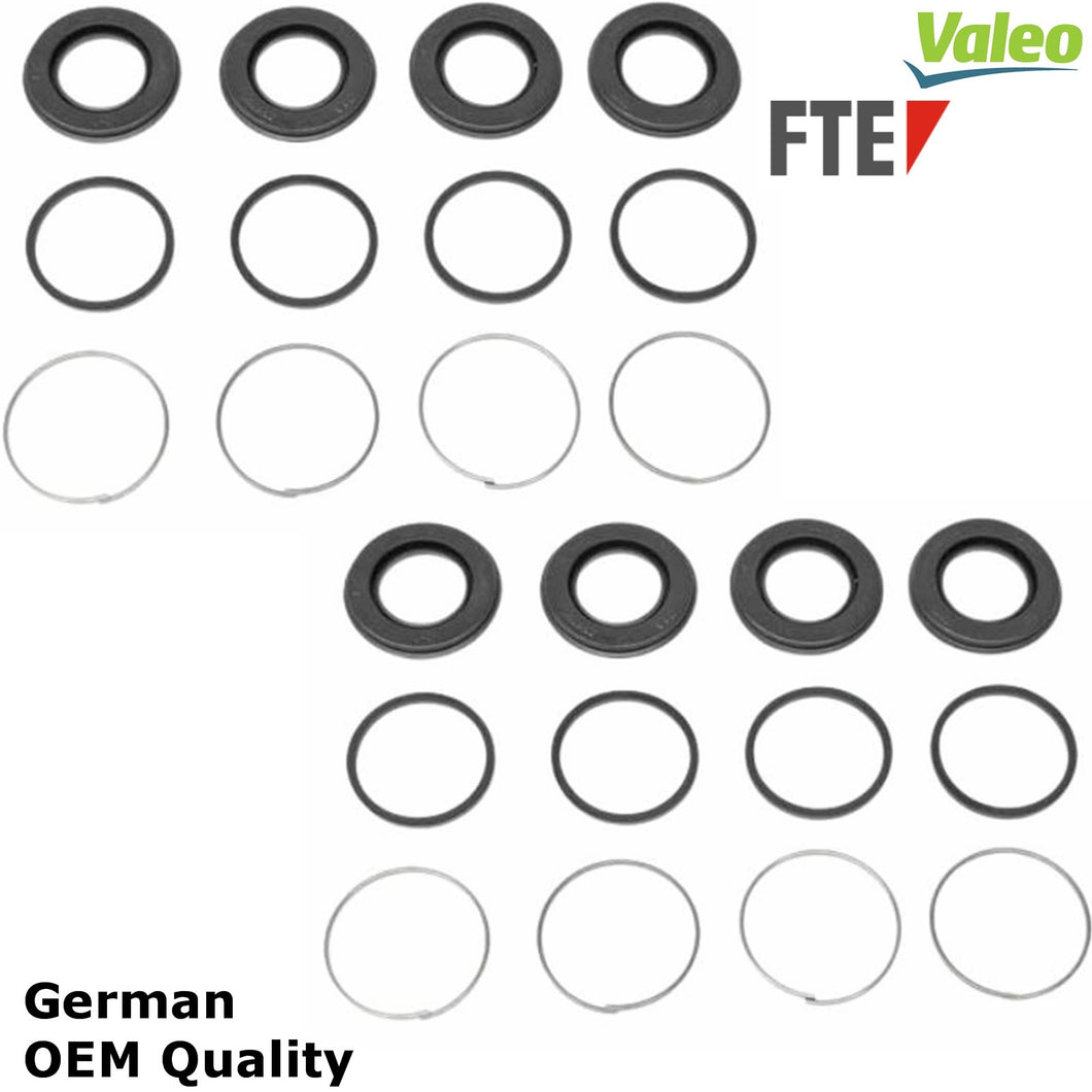 L & R Front Caliper Kit Select 1968-88 BMW 2000 3.0 5 6 7 Bavaria M5 M6 FTE