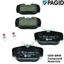 Load image into Gallery viewer, Front Brake Pad Set Select 84-93 BMW 318 325 i is e es iX Pagid 34 11 1 162 481
