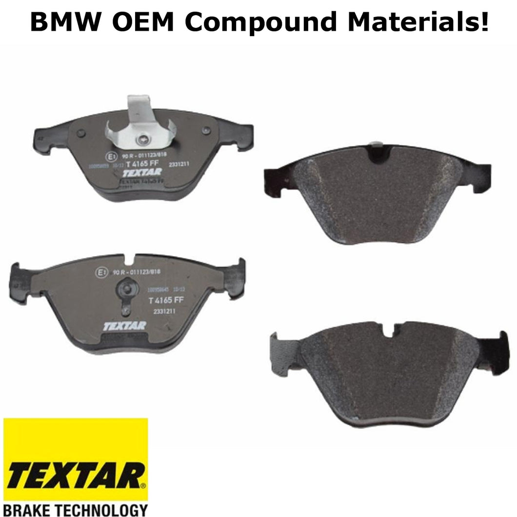 Front Brake Pad Set Select 2008-13 BMW M3 & 2011 1-Series M Textar 34 11 2 283 865