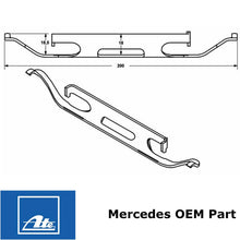 Load image into Gallery viewer, Front Brake Caliper Pad Return Anti Rattle Spring 1998-12 Mercedes 000 421 82 91
