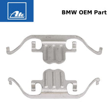 Load image into Gallery viewer, 2004-16 BMW 1 3 5 X Z Front Brake Caliper Pad Anti Rattle Return Springs OEM Ate
