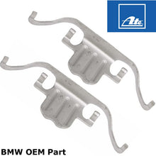 Load image into Gallery viewer, 2004-16 BMW 1 3 5 X Z Front Brake Caliper Pad Anti Rattle Return Springs OEM Ate
