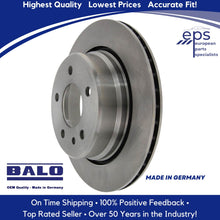 Load image into Gallery viewer, BMW L or R Rear Brake Disc Rotor 88-94 740 750 i iL Balo Vented 34 21 1 162 967
