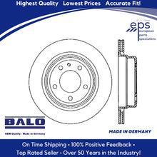 Load image into Gallery viewer, BMW L or R Rear Brake Disc Rotor 88-94 740 750 i iL Balo Vented 34 21 1 162 967
