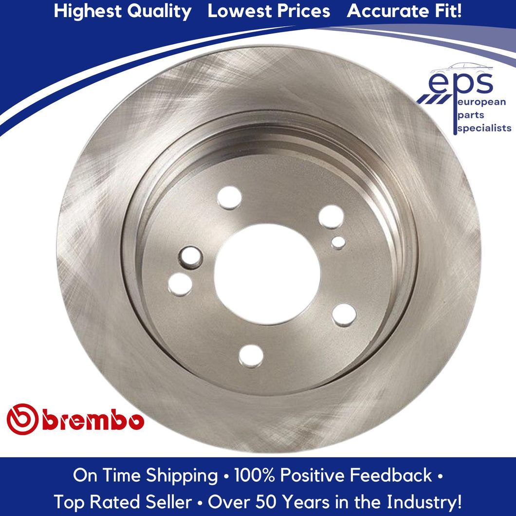 Mercedes L or R Rear Brake Disc Rotors Select 1990-95 SL Brembo 129 423 00 12