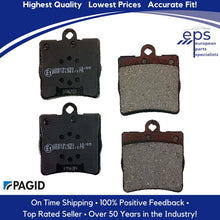 Load image into Gallery viewer, Rear Brake Pad Set &amp; Shims Single Pin 2001-11 Mercedes C SLK Pagid 003 420 27 20
