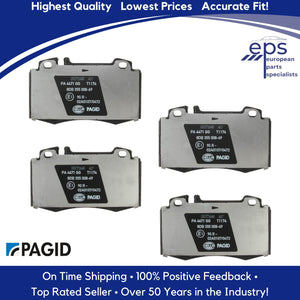 2003-06 Mercedes S430 S500 SL500 Front Brake Pad Set Pagid OEM 003 420 89 20