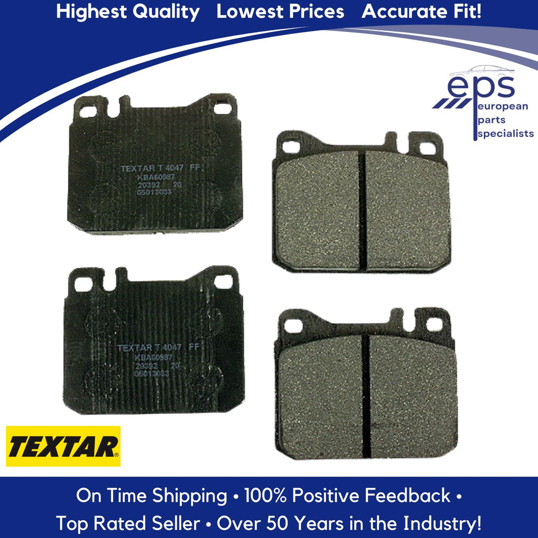 1973-80 Mercedes 230 240 280 300 450 Front Brake Pad Set Textar 001 420 78 20
