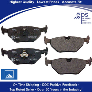 1992-08 BMW 3 Z4 E36 E46 E85 E86 Rear Brake Pad Set Ate Premium 34 21 6 778 168