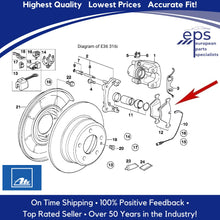 Load image into Gallery viewer, 1992-08 BMW 3 Z4 E36 E46 E85 E86 Rear Brake Pad Set Ate Premium 34 21 6 778 168
