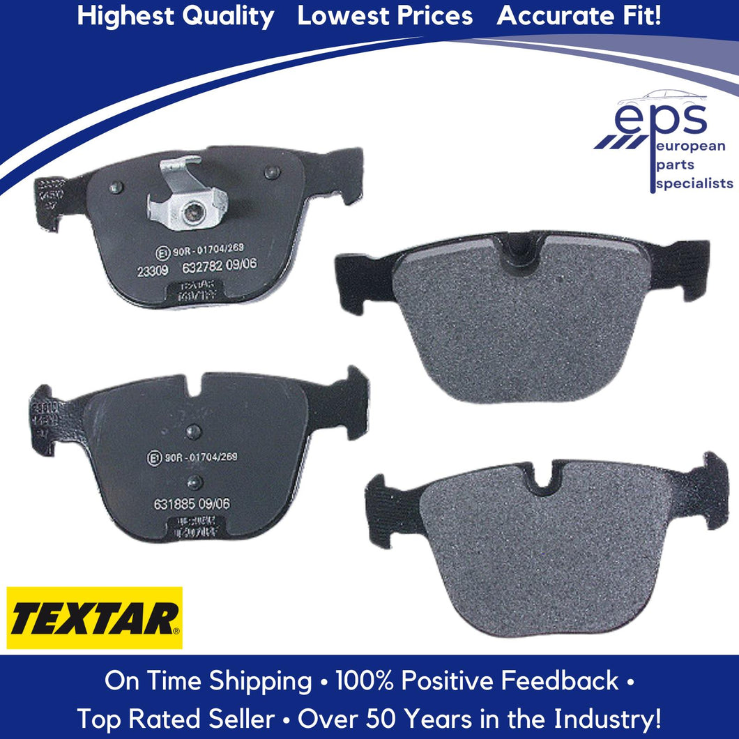 2002-14 BMW Alpina B7 X5 X6 5 6 7 Rear Brake Pad Set Textar 34 21 6 768 471