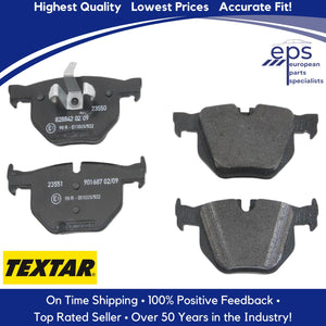 2006-10 BMW E90 330 335 d i Xi xDrive Rear Brake Pad Set Textar 34 21 6 775 678