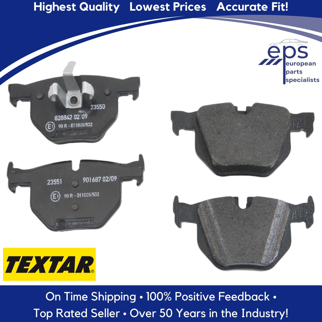 2006-10 BMW E90 330 335 d i Xi xDrive Rear Brake Pad Set Textar 34 21 6 775 678