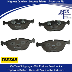 1998-04 Mercedes C CLK E SLK Front Brake Pad Set Textar Premium 003 420 21 20 41