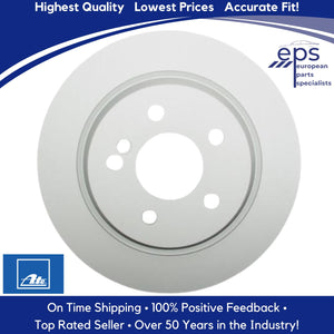 2003-17 Mercedes E CLS GLK Rear Coated Brake Disc Rotor Ate 000 423 09 12 07