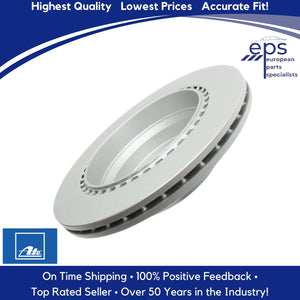 2003-17 Mercedes E CLS GLK Rear Coated Brake Disc Rotor Ate 000 423 09 12 07