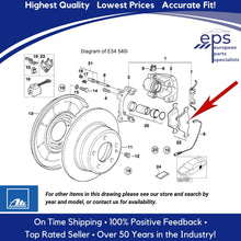 Load image into Gallery viewer, 1990-94 BMW 740iL 1994-95 540i Rear Brake Pad OEM Compound Ate 603803 1 160 198
