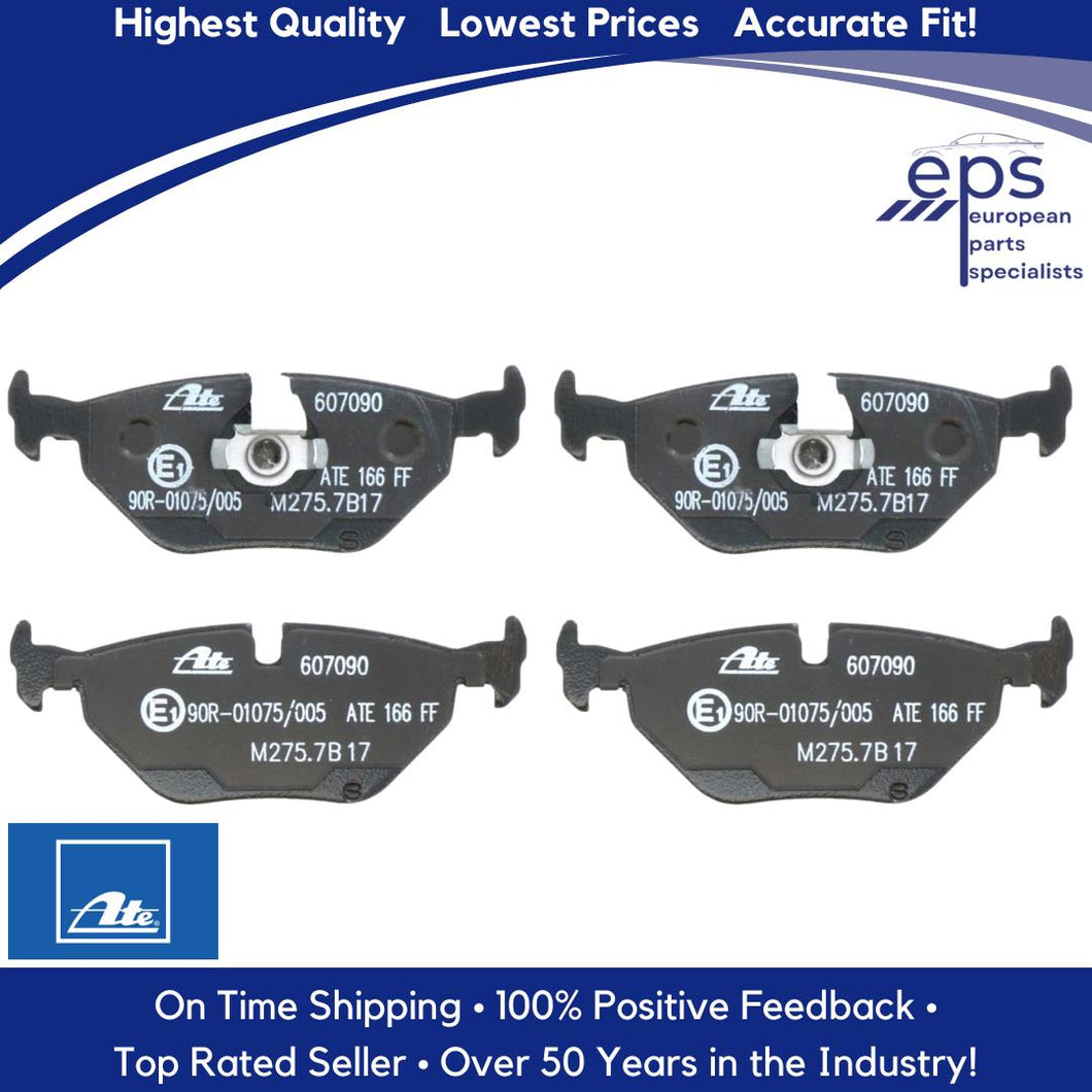 1997-03 BMW E39 5 Sedan Wagon Rear Brake Pad Set Ate Premium 34 21 6 761 281