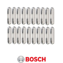 Load image into Gallery viewer, 20 X 1954-19 Mercedes Benz OEM 8 Amp White GBC Torpedo Fuses Bosch Silver
