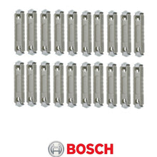 Load image into Gallery viewer, 20 X 1954-19 Mercedes Benz OEM 8 Amp White GBC Torpedo Fuses Bosch Silver
