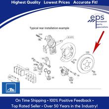 Load image into Gallery viewer, Rear Brake Disc Rotor Select 1998-05 Mercedes ML Ate 163 423 01 12
