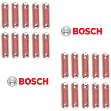 Load image into Gallery viewer, 20 X 1954-19 Mercedes Benz 16 Amp Red GBC Torpedo Ceramic Fuses Bosch Silver
