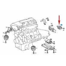 Load image into Gallery viewer, 1994-17 Mercedes C E CL CLK CLS G S SLK Transmission Support Mount Lemfoerder
