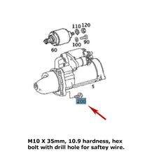 Load image into Gallery viewer, 1998-23 Mercedes Shock Engine Transmission Radiator Suspension Belt Safety Bolt
