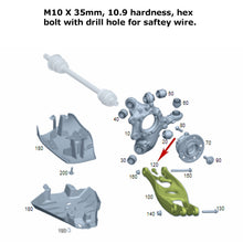 Load image into Gallery viewer, Shock Engine Transmission Radiator Suspension Belt Safety Bolt 1998-23 Mercedes
