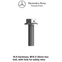 Load image into Gallery viewer, Shock Engine Transmission Radiator Suspension Belt Safety Bolt 1998-23 Mercedes
